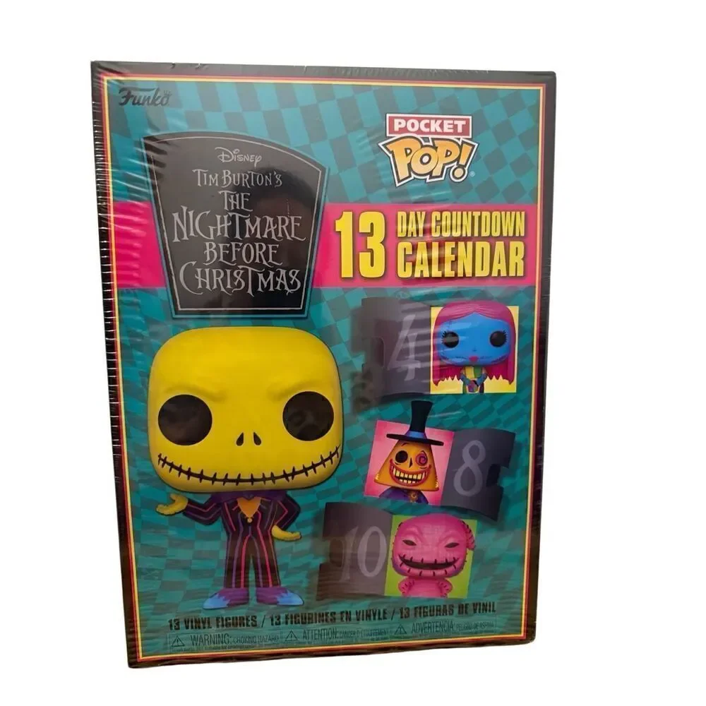 Brand New Funko Pop! Advent Calendar 13 Days The Nighmare Before Christmas